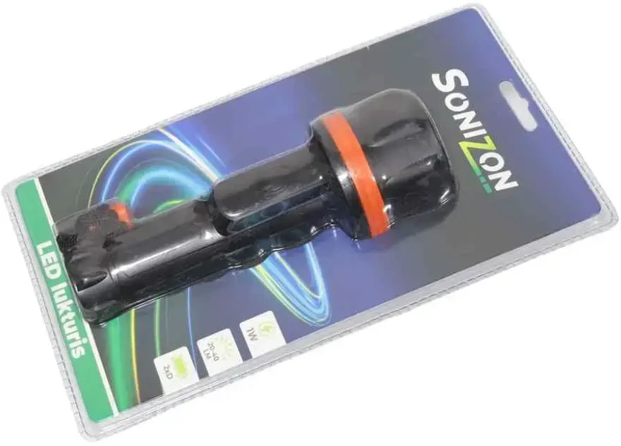 Sonizon Žibintuvėlis LED 1W 40lm, Nešiojamas