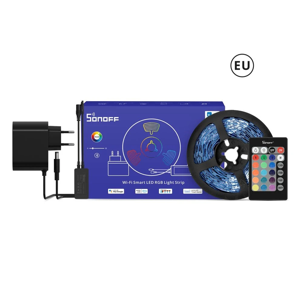 SONOFF L2 Lite Wifi LED juostos komplektas 5 metrų ilgumo