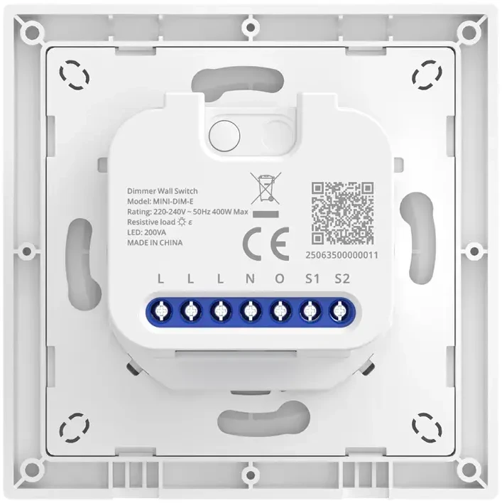 Sonoff Fusion serijos Orb-DIM 1 kanalo Matter over Wi-Fi dimeris