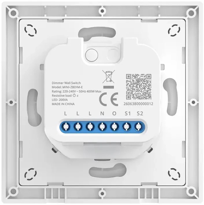 Sonoff Fusion serijos Orb-DIM 1 kanalo Zigbee šviesos reguliatorius (dimeris)