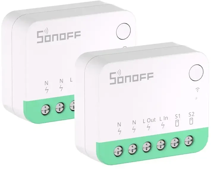 SONOFF MINIR4M (Extreme) medžiagos jungiklis, 2 vnt.