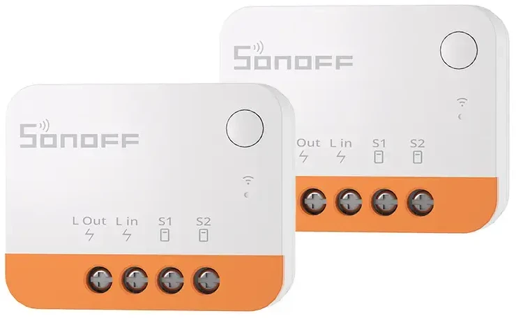 Sonoff ZBMINIL2 išmanusis ZigBee mini jungiklis (2 vnt.)