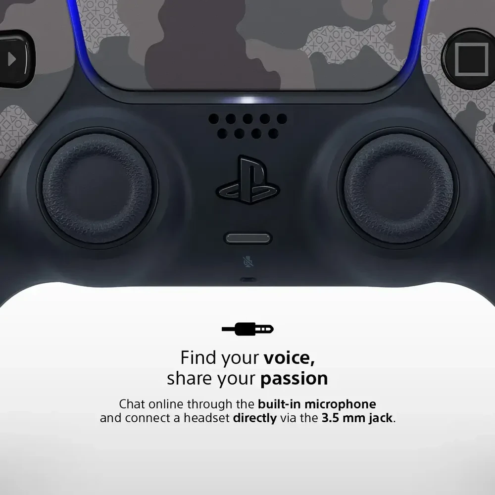 Sony PlayStation DualSense Pilkas Camouflage belaidis valdiklis (PS5)