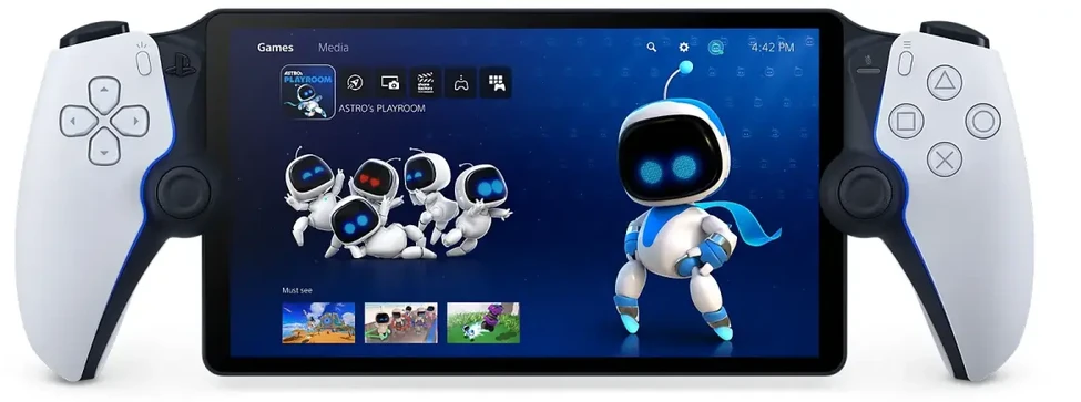 Žaidimų konsolė Sony Playstation Portal, balta
