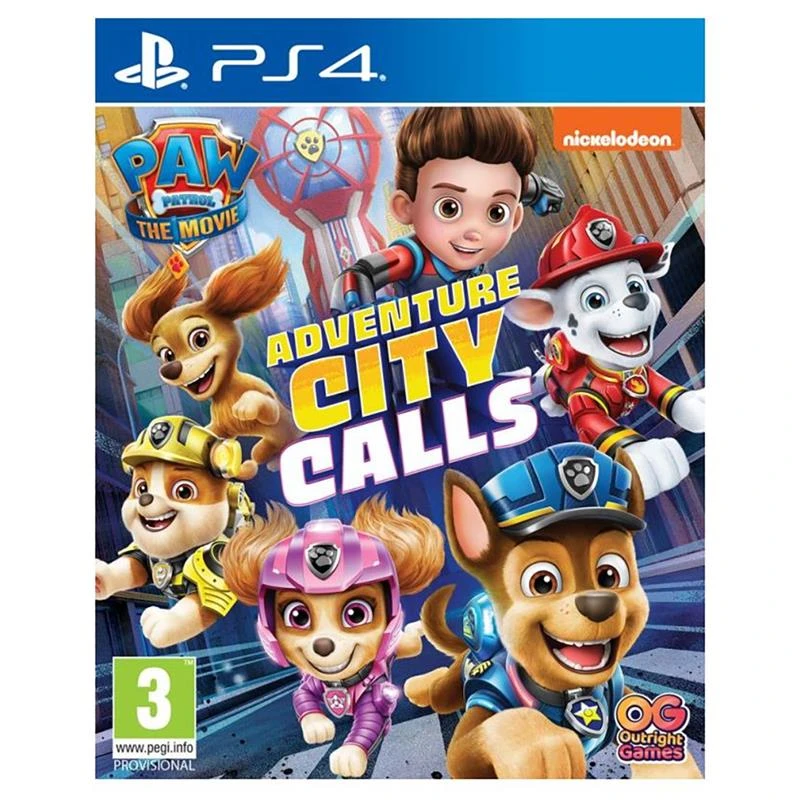 PAW Patrol: Filmas – Adventure City gelbėjimo operacija – PlayStation 4