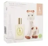 Sophie La Girafe Sophie La Girafe Eau de Soin rinkinys vaikams (parfumuota kūno dulksna Eau De Soin, 100 ml + pliušinis žaisliukas)