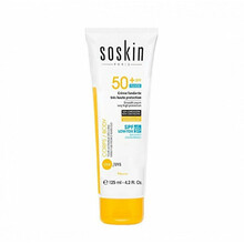 „Soskin Paris“ apsauginis veido ir kūno kremas su SPF 50+ (lygus kreminis), 125 ml