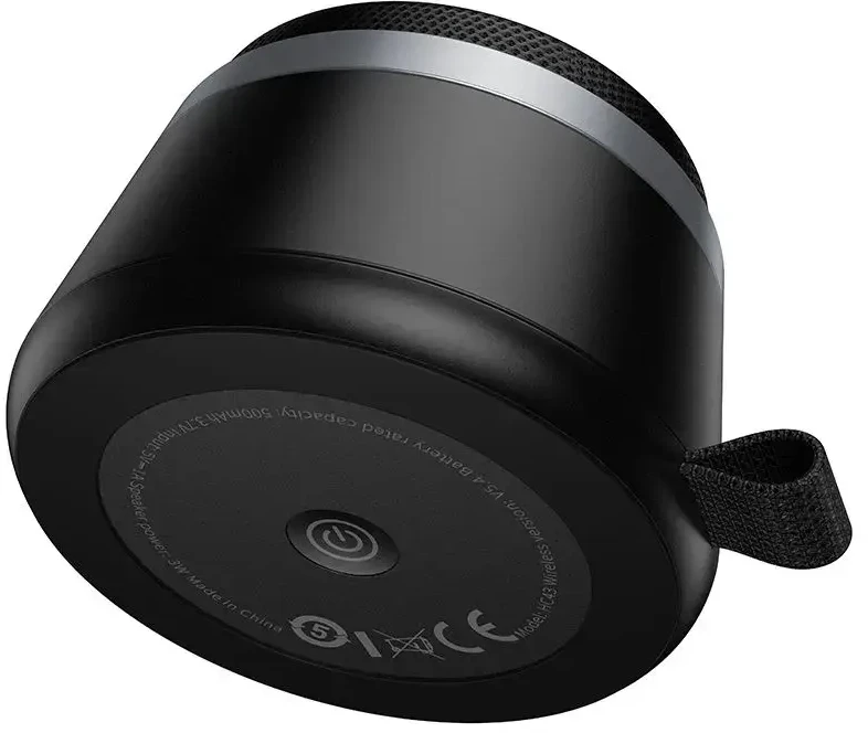 „Bluetooth“ garsiakalbis 3W 3h Hoco su įmontuotu magnetiniu blokeliu HC43 juodas