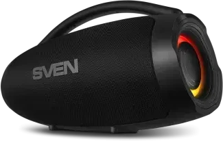 Nešiojama garso kolonėlė SVEN PS-375, juodas, galia 30+2x15W (RMS), TWS, Bluetooth, USB, ličio baterija