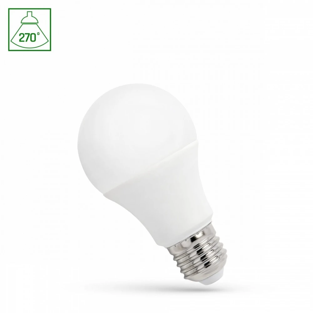 Lemputė Spectrum LED, E27 A60 9W 3000K 820LM PL