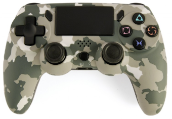 Gembird Belaidis žaidimų pultas, suderinamas su „PlayStation 4“ ir asmeniniu kompiuteriu, kamufliažinis