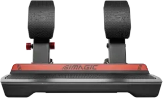 SIMAGIC modulinė pedalų sistema su 150 kg apkrovos davikliu ir 35 reguliuojamais stabdžių nustatymais. S313