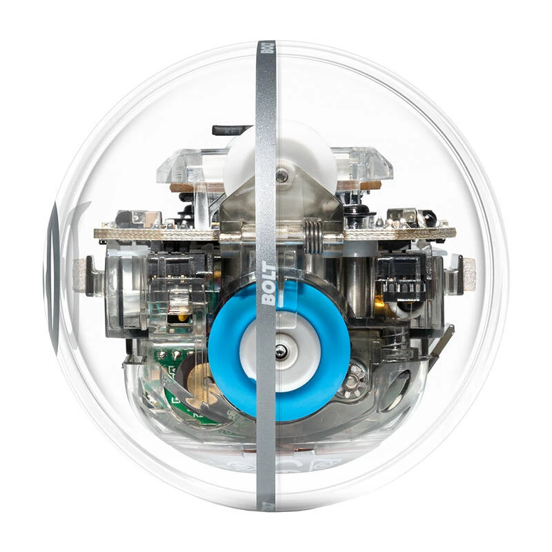 Sphero Smart žaislas Bolt Wi-Fi, Bluetooth, Sphero Bolt - išmanus žaislas išmokti koduoti žaidžiant., iOS ir Android, Baterijos garantija 6 mėn.