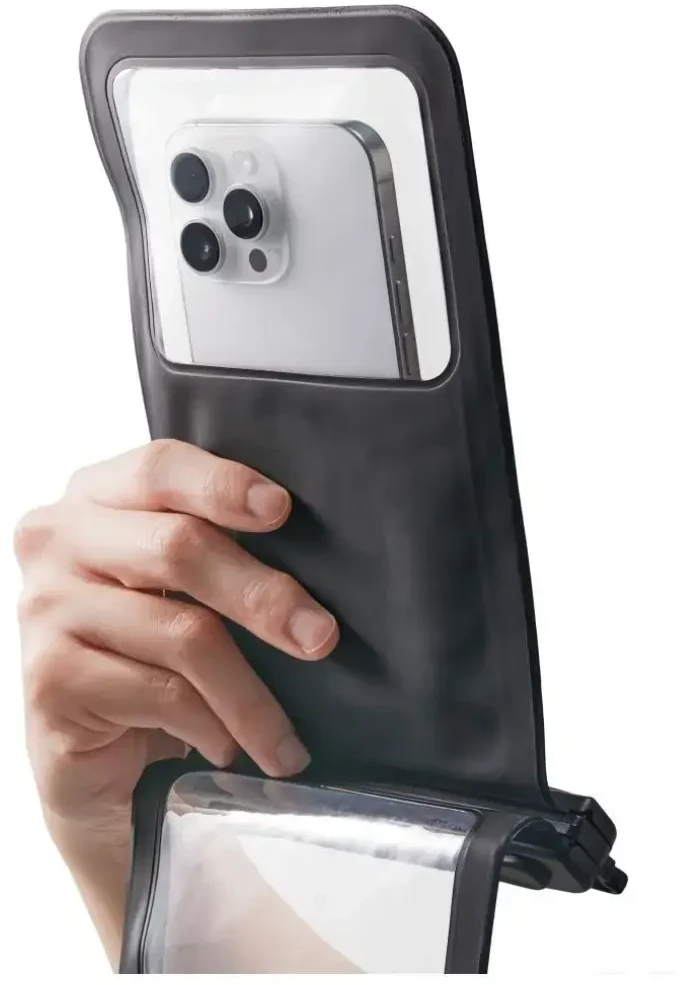 „Spigen Aqua Shield“ vandeniui atsparus dėklas A603, 1 vnt., juodas