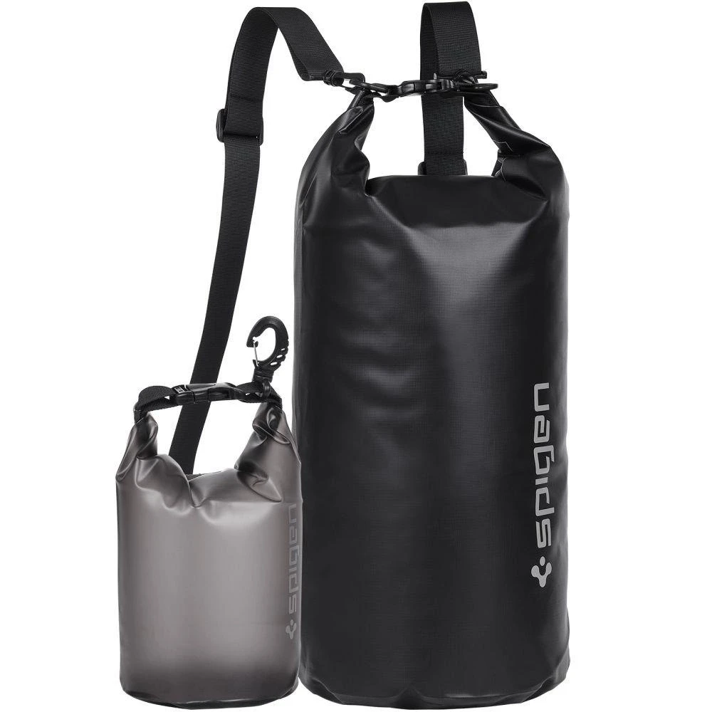 Spigen Aqua Shield vandeniui atsparus sausas krepšys 20L + 2L A630, juodos spalvos
