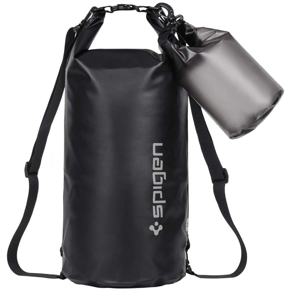 Spigen Aqua Shield vandeniui atsparus sausas krepšys 20L + 2L A630, juodos spalvos