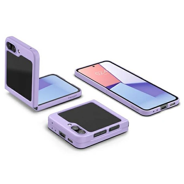 Dėklas Spigen Air Skin, rose violetinė – Samsung Galaxy Z Flip5