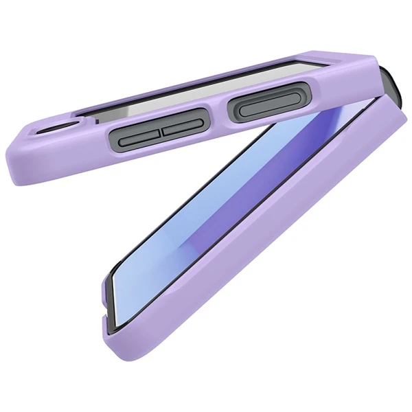 Dėklas Spigen Air Skin, rose violetinė – Samsung Galaxy Z Flip5