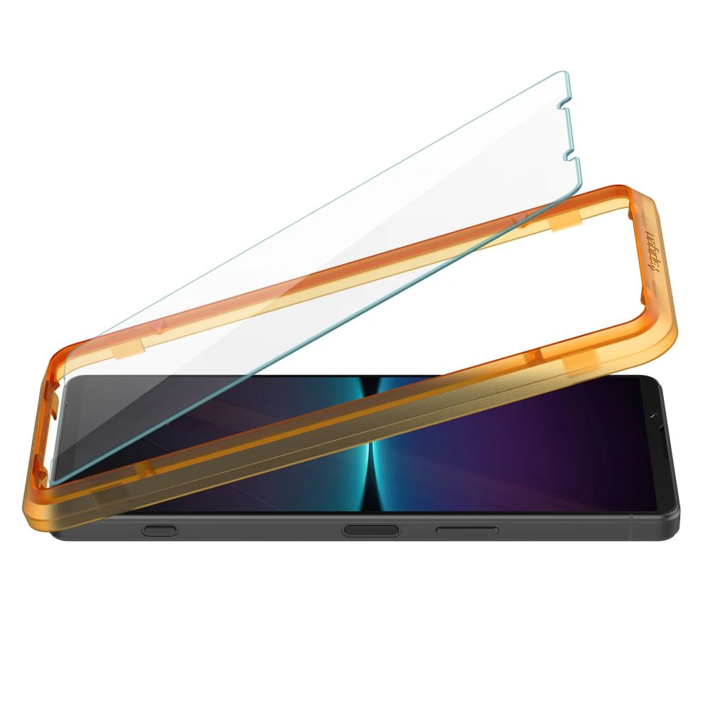 „Spigen Glass tR AlignMaster“ 2 vnt. pakuotė – „Sony Xperia 1 VI“