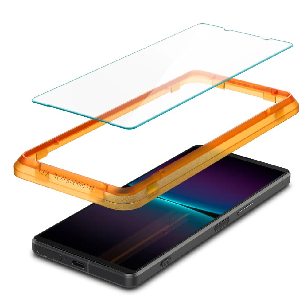 „Spigen Glass tR AlignMaster“ 2 vnt. pakuotė – „Sony Xperia 1 VI“