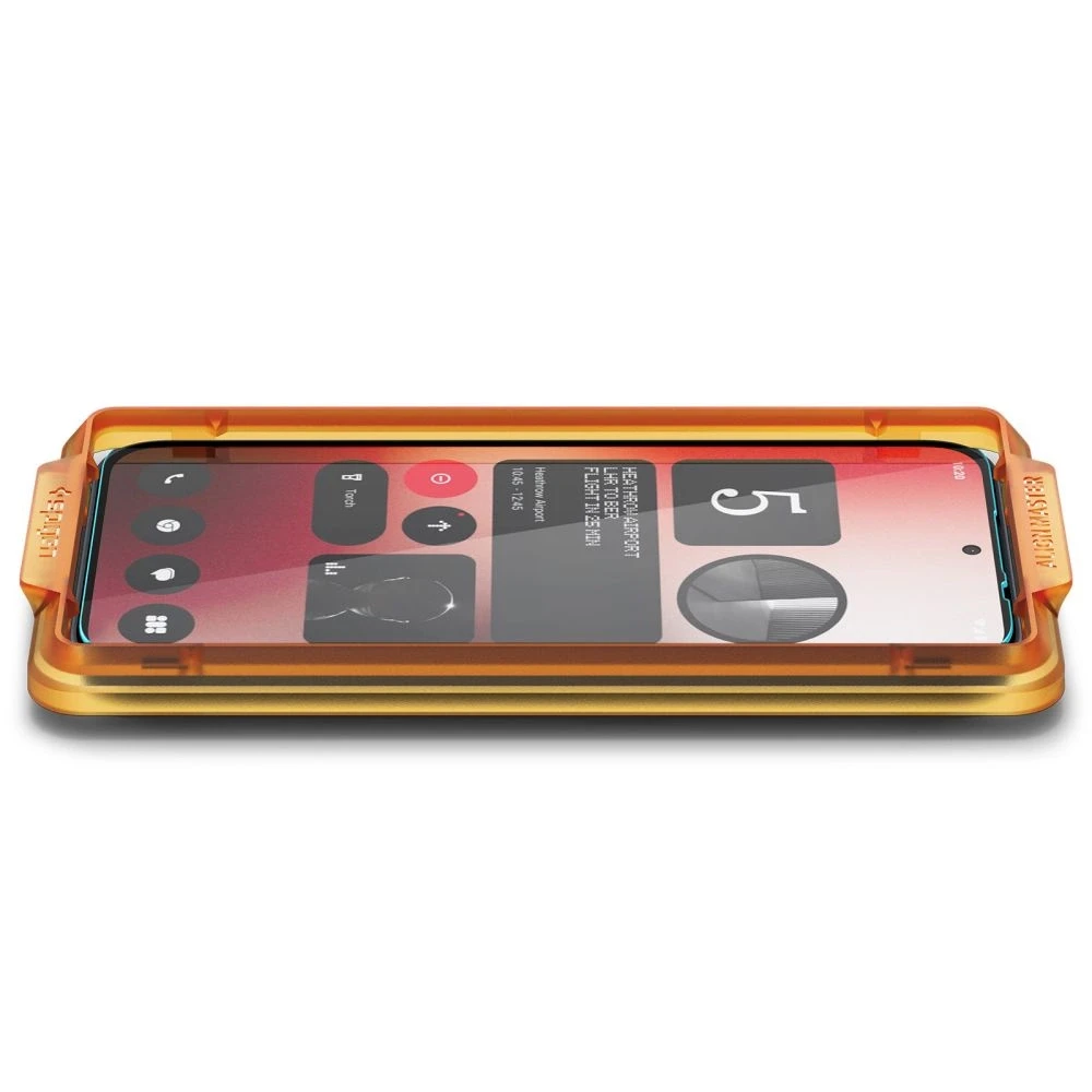 Spigen Alm Glas.TR 2 vnt. – Apsauginis stiklas skirtas Nothing Phone 2a / 2a Plus (Transparent)