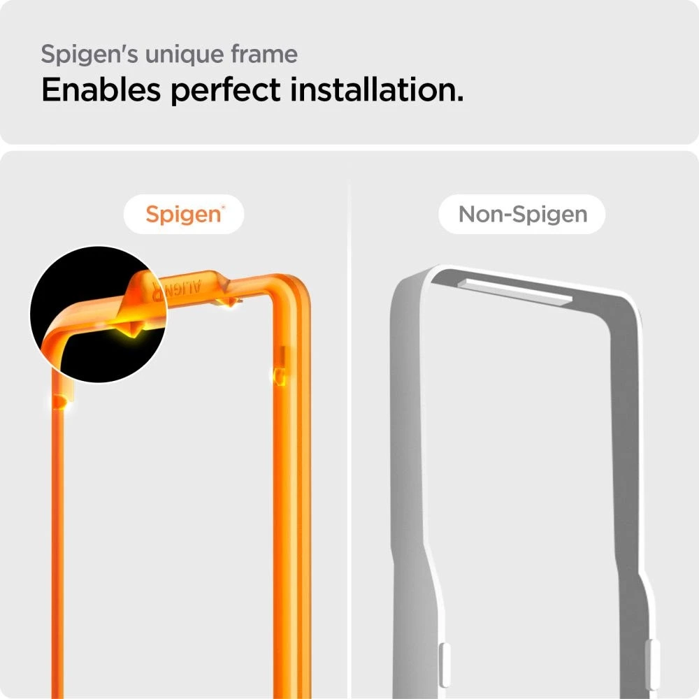 Spigen Alm Glas.TR 2 vnt. – Apsauginis stiklas skirtas Nothing Phone 2a / 2a Plus (Transparent)