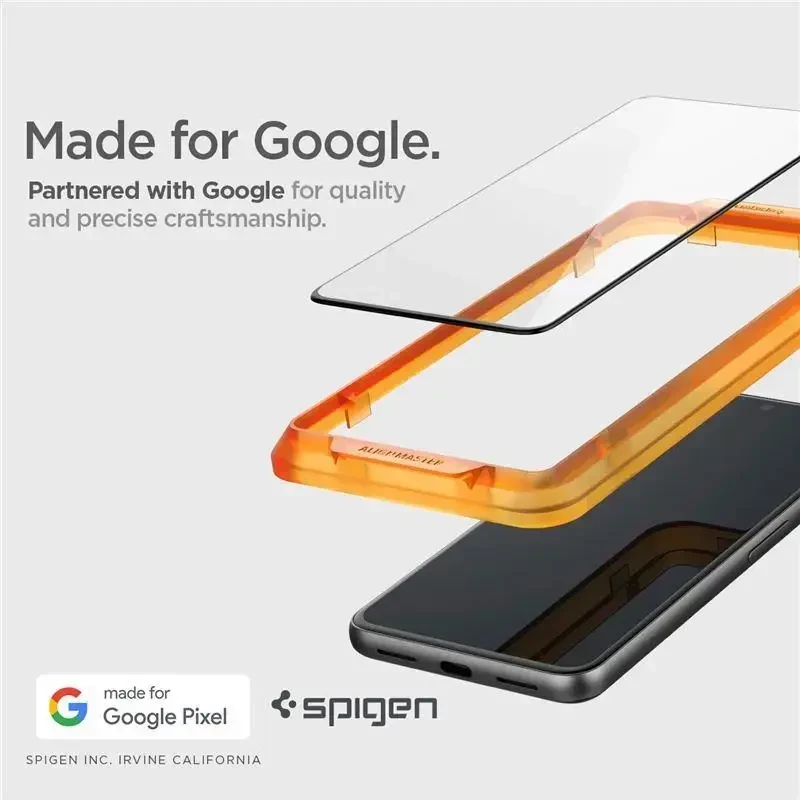 Spigen ALM Glas.tR grūdintas stiklas, skirtas Google Pixel 8 Pro - 2 vnt.