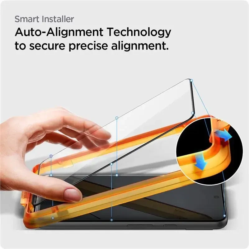 Spigen Glass tR AlignMaster 2 Pack – Google Pixel 8 Pro