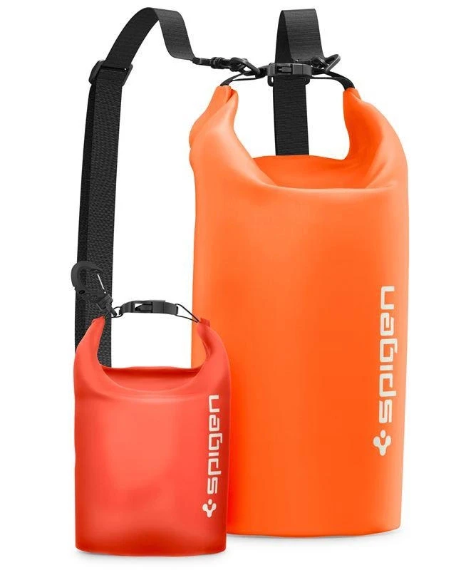 Spigen Aqua Shield vandeniui atsparus sausas krepšys 20L + 2L A630, saulėlydžio oranžinė