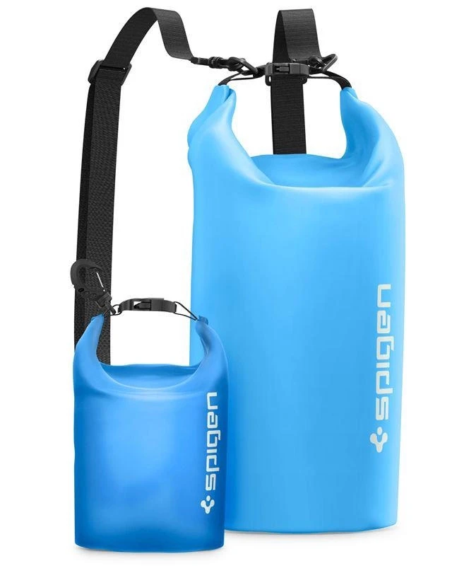 Spigen Aqua Shield Vandeniui atsparus džiovinimo maišas 20L + 2L A630, jūros mėlyna