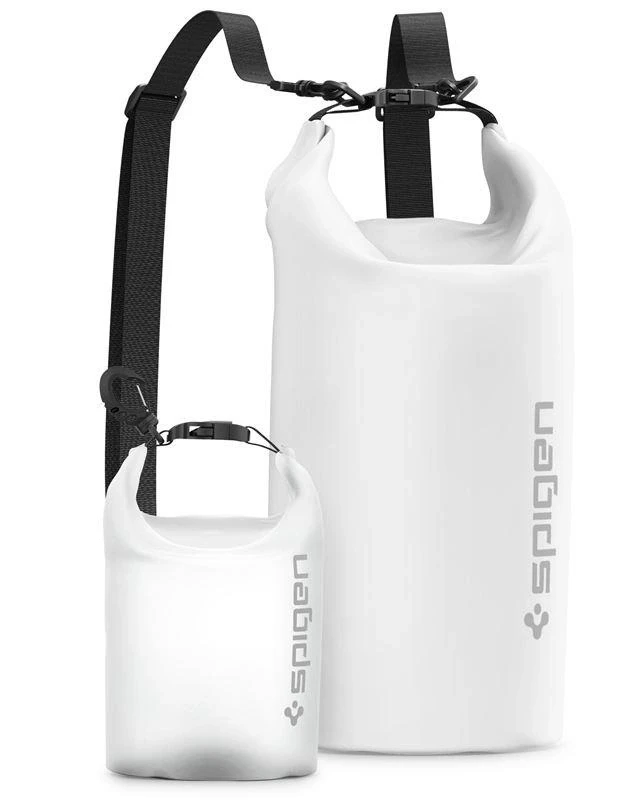 Spigen Aqua Shield Vandeniui atsparus sausas krepšys 20L + 2L A630, sniego baltumas