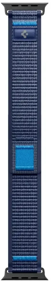 Spigen Athlex Air 2 aktyvus dirželis, tamsiai mėlynas - Apple Watch 49mm/46mm/45mm/44mm