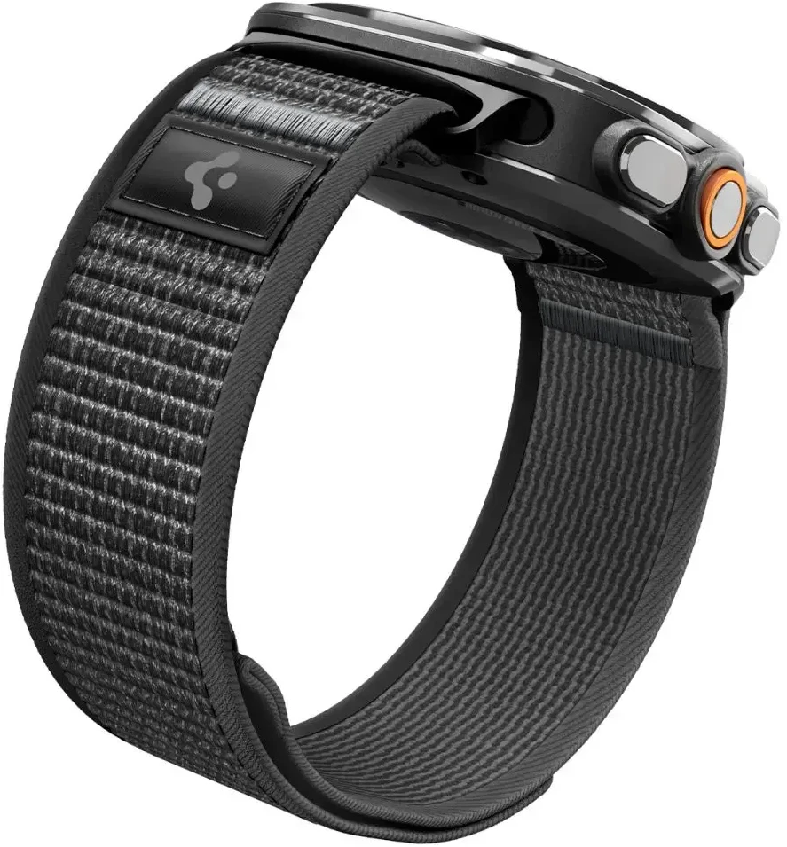 Spigen ATHLEX AIR DIRŽELIS Samsung Galaxy WATCH ULTRA 1 / 2 2024-2026 (47 MM) ACTIVE JUODA/PILKA