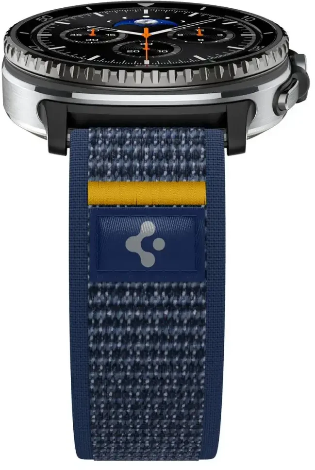 Spigen Athlex Air aktyvus dirželis, tamsiai mėlynas - Samsung Galaxy Watch 8 46mm/44mm/40mm