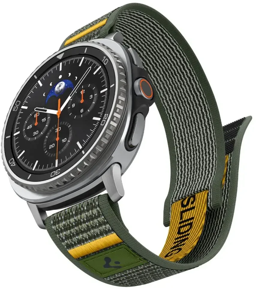 Spigen Athlex Air dirželis, aktyvi žalia - Samsung Galaxy Watch 8 46mm/44mm/40mm