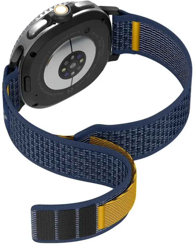 Spigen Athlex Air aktyvus dirželis, tamsiai mėlynas - Samsung Galaxy Watch 8 46mm/44mm/40mm