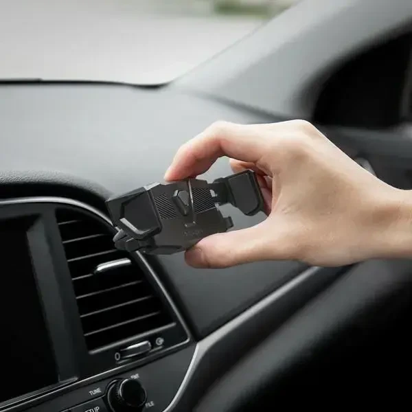 SPIGEN CLICK.R VENT AUTOMOBILIŲ MONTUVAS Juodas