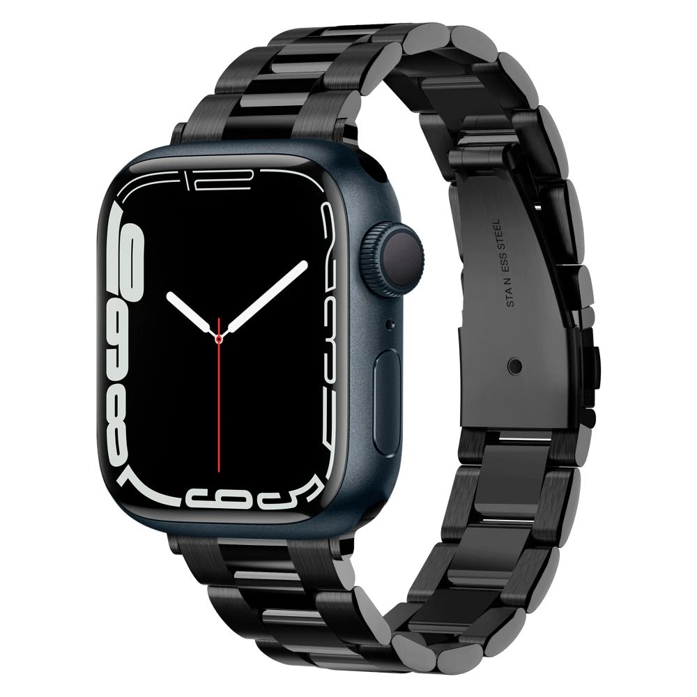 Išmaniojo laikrodžio Apple 4/5/6/7/8/SE dirželis, Juodos spalvos, 38/40/41mm