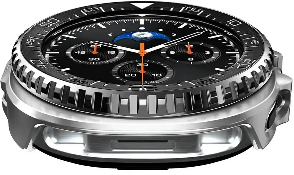 Spigen Bezel Tune Pro (Diver), juodas - Samsung Galaxy Watch 8 Classic 46mm