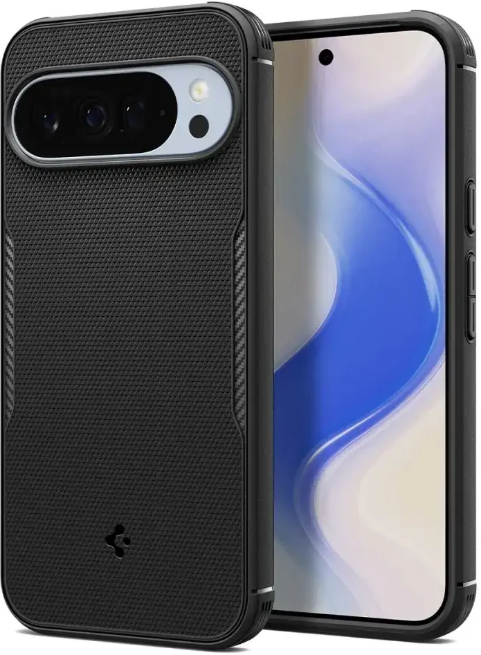 „Spigen Core Armor Mag MagSafe“ dėklas, skirtas „Google Pixel 10 Pro XL“ – matinis juodas