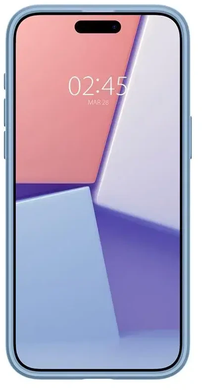 Dėklas „Spigen Crystal Hybrid“, smėlio spalvos – „iPhone 15 Pro Max“