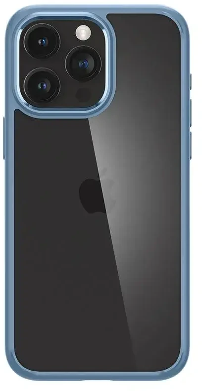 Dėklas „Spigen Crystal Hybrid“, smėlio spalvos – „iPhone 15 Pro Max“