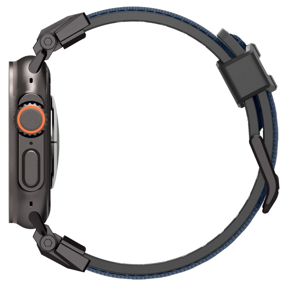 „Spigen DuraPro Armor“ dirželis, skirtas „Apple Watch 44 / 45 / 46 / 49 mm“ – tamsiai mėlynas Mėlyna