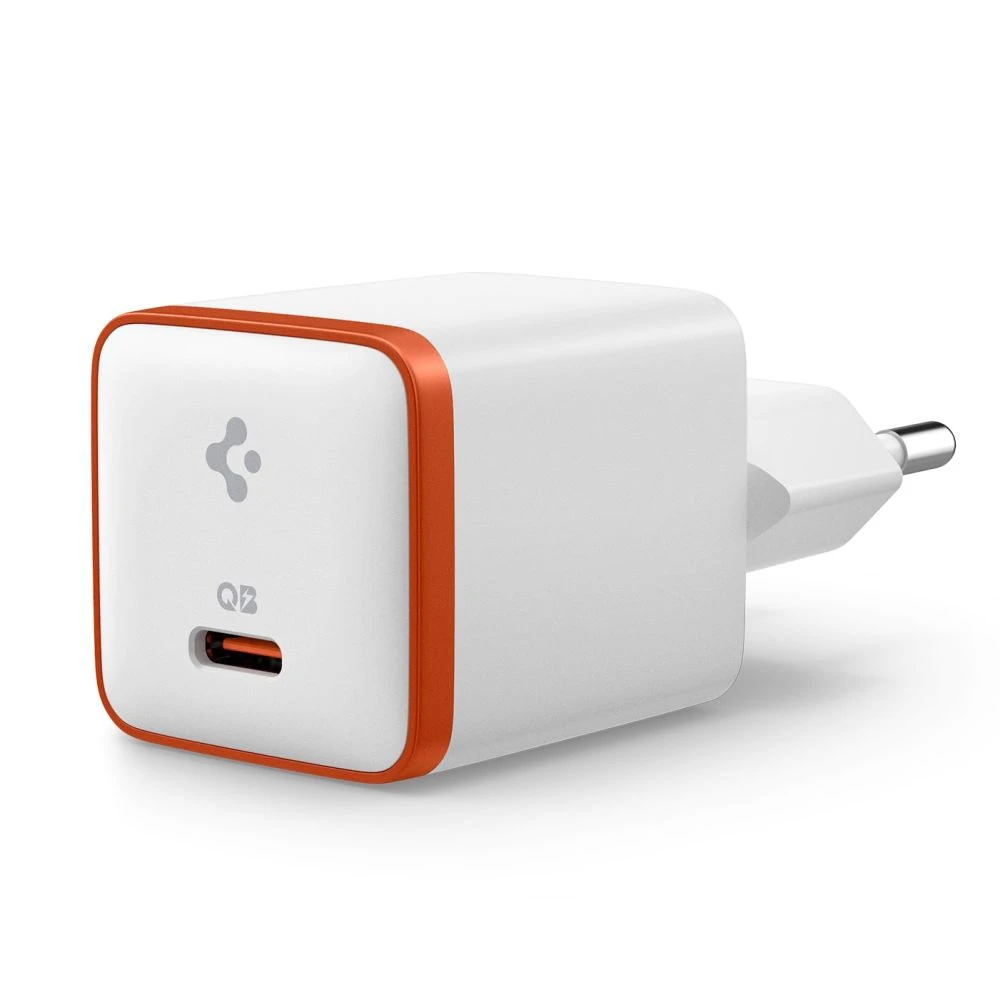 Spigen ArcStation Essential EE301EU – Wall Charger USB-C PD + QC3.0 30W (Baltas)