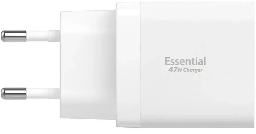 Įkroviklis Spigen Essential 47W Wall Charger EE472EU, baltas