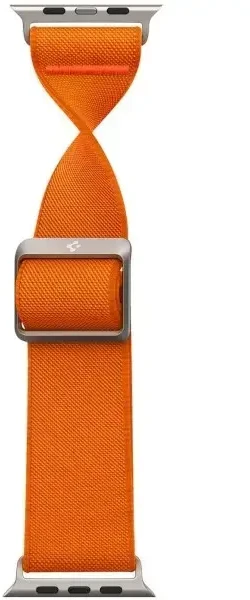 Spigen Fit Lite išmaniojo laikrodžio dirželis, skirtas Apple Watch 4/5/6/7/SE/Ultra (42/44/45/49 mm) | Nailonas | oranžinė