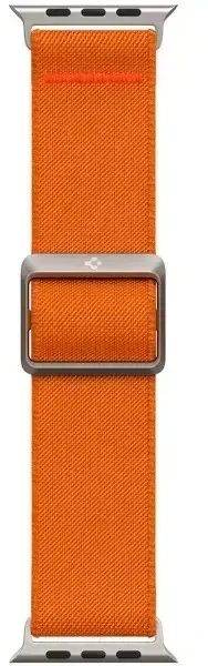 Spigen Fit Lite išmaniojo laikrodžio dirželis, skirtas Apple Watch 4/5/6/7/SE/Ultra (42/44/45/49 mm) | Nailonas | oranžinė