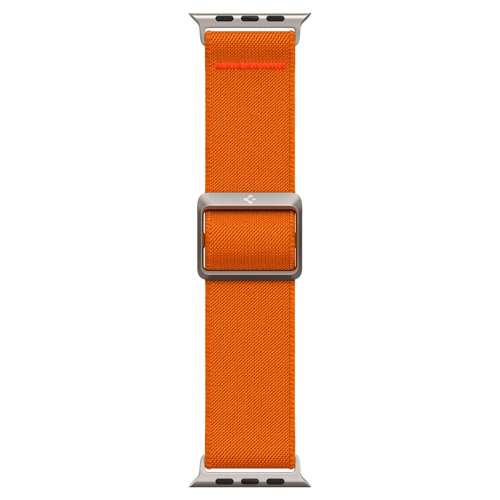 Dėklas Spigen Fit Lite Ultra Apple Watch 4 / 5 / 6 / 7 / 8 / SE / Ultra (42 / 44 / 45 / 49 mm) oranžinės spalvos