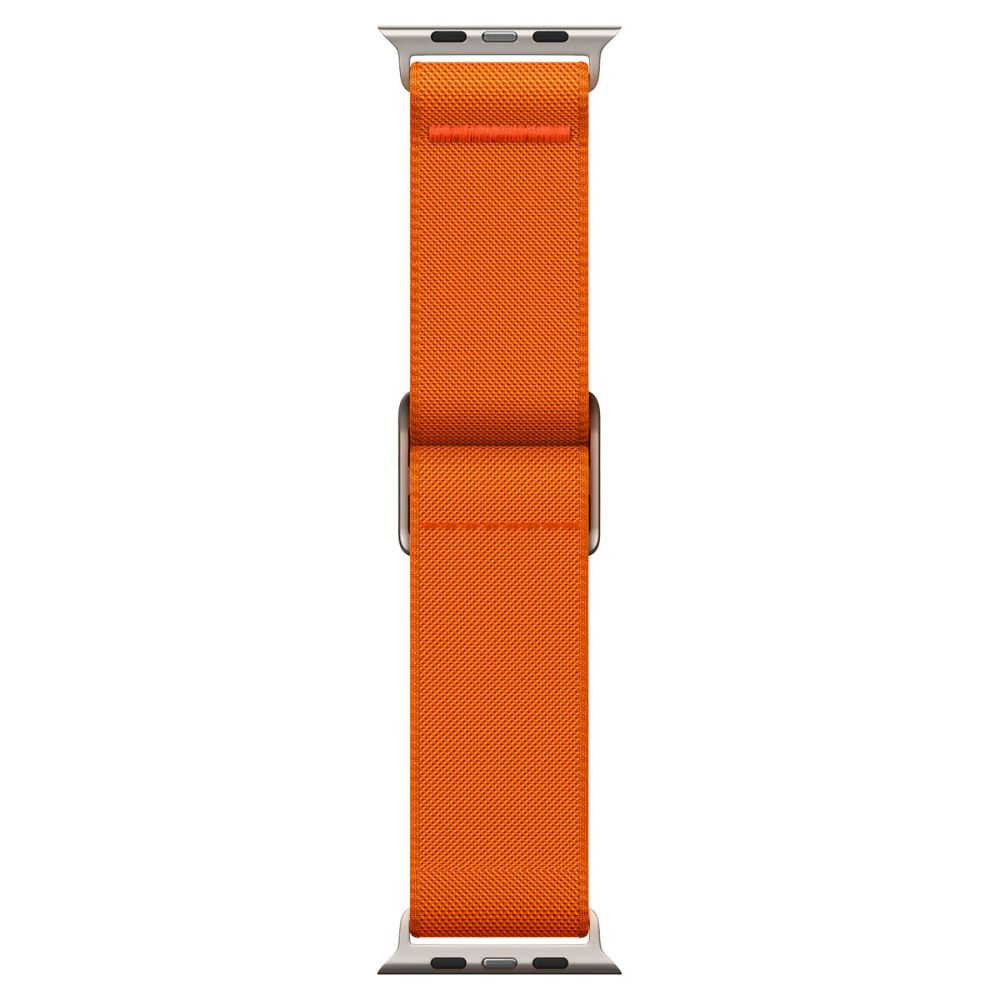 Dėklas Spigen Fit Lite Ultra Apple Watch 4 / 5 / 6 / 7 / 8 / SE / Ultra (42 / 44 / 45 / 49 mm) oranžinės spalvos