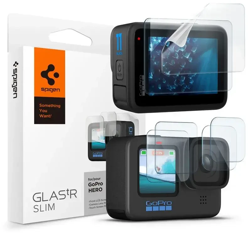 Spigen Glass tR SLIM Multi Pack F2P/L2P - GoPro Hero 4K